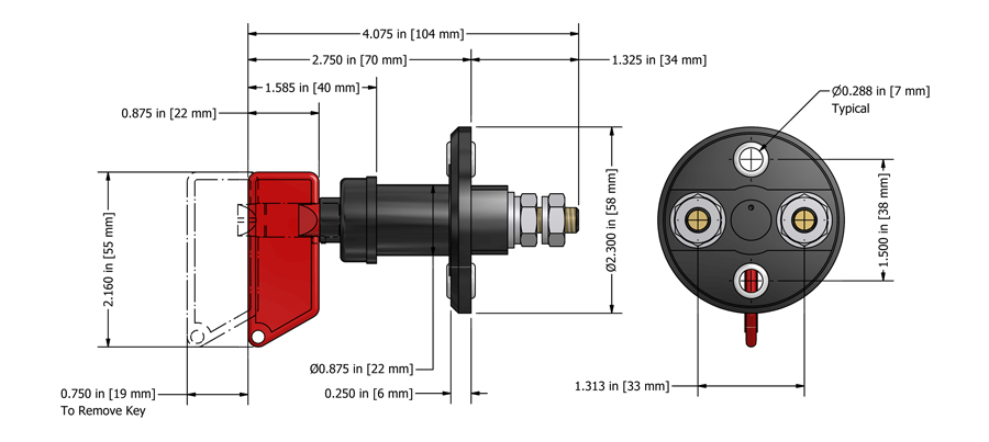Battery Master Switch : Eagle Hydraulic